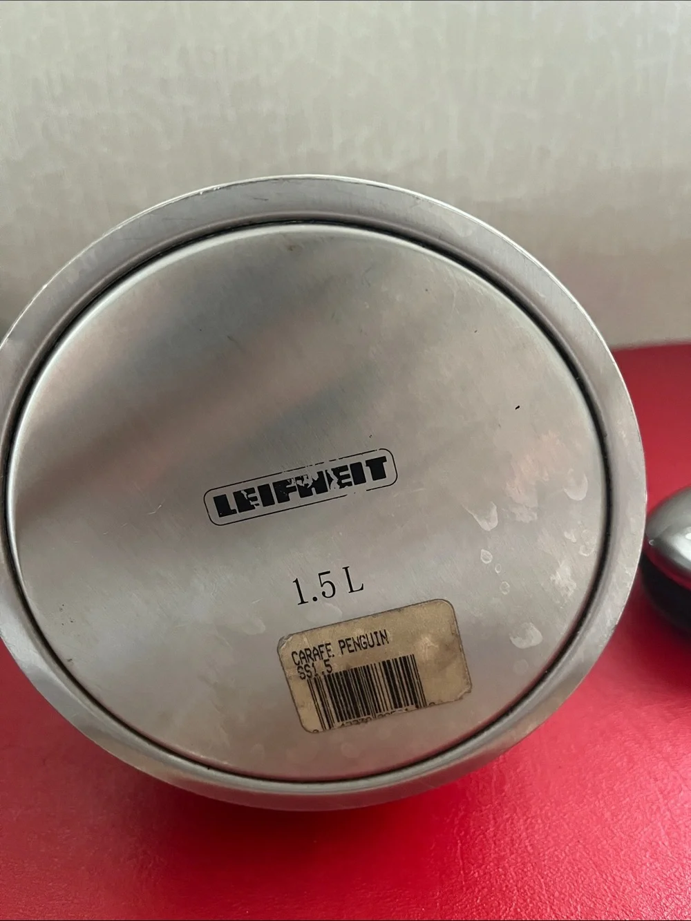LEIFHEIT Stainless Steel Thermal Carafe - Silver 1.5L